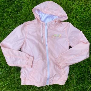 Zumiez Lightweight Pastel Windbreaker Style Jacket